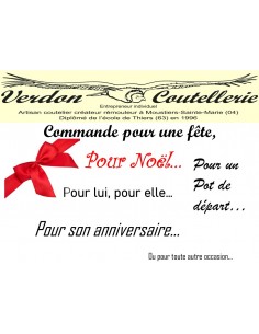 Commande pour les fêtes